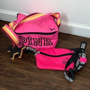PINK cooler bag and Fannie pak